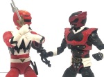 Power Rangers Lightning Collection 2 Pack Set Lost Galaxy Red Ranger vs Psycho Red Review by Hasbro